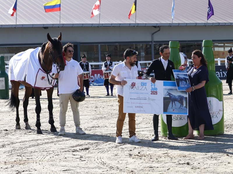 “Sonic JGF”, mejor CDE en el Gran Premio del CSI3* Maeza