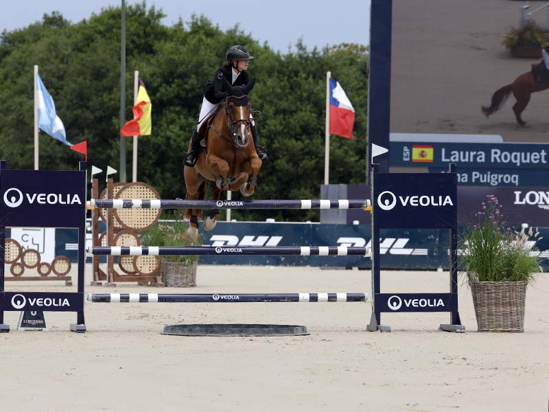 “Nina Puigroq”, a las puertas del triunfo en el CSI4* A Coruña